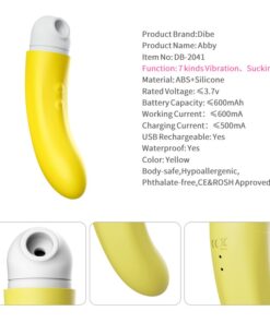 Abby Banana Shape Vibrator