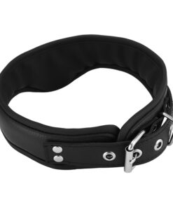 Black Collar With Drag Chain
