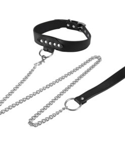 Flirting Collar Black Drag Chain（Black）