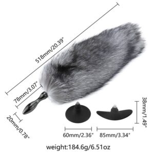 Fox Tail Hair Butt Plug