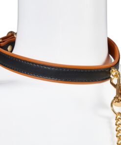 Orange Collar & Drag Chain Bondage Kits