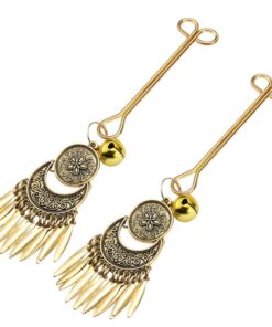 Sex Feather Nipple Clamps Sex Toys