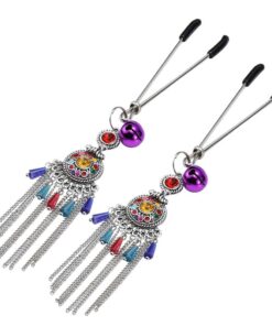 Sex Feather Nipple Clamps Sex Toys
