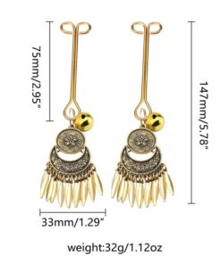 Sex Feather Nipple Clamps Sex Toys