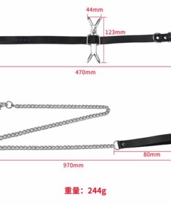Stainless Steel Double Fork Cash Ring