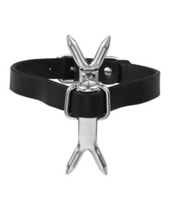 Stainless Steel Double Fork Cash Ring
