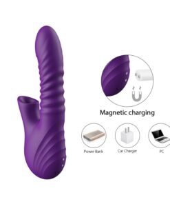 Thrusting Pot Female Masturbator